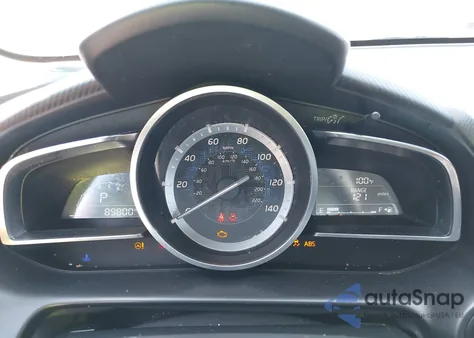 2017 Toyota Yaris Ia из США, поврежденный, VIN 3MYDLBYV6HY181760